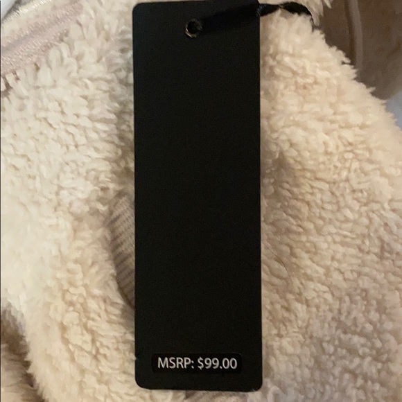 🌟SOLD🌟Bebe Fleece zip up Hoodie💕 - Picture 5 of 5